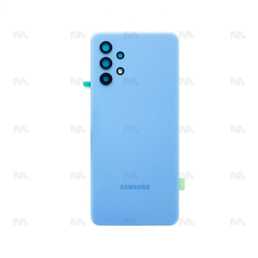Vitre arrière pour Samsung Galaxy A32 A325F avec objectif Awesome Blue OEM