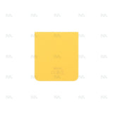 Vitre arrière inférieure jaune Original pour Samsung Galaxy Z Flip5 5G F731B