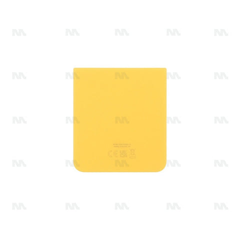 Vitre arrière inférieure jaune Original pour Samsung Galaxy Z Flip5 5G F731B