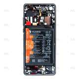 Ecran LCD complet + Vitre + Batterie pour Huawei P30 Pro (2019) / P30 Pro New Edition (2020) - Noir