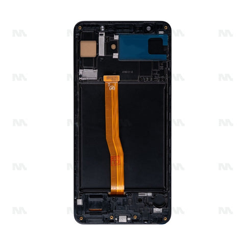 Chassis + Ecran Original OEM + Vitre pour Samsung Galaxy A7 A750F (2018) - Noir