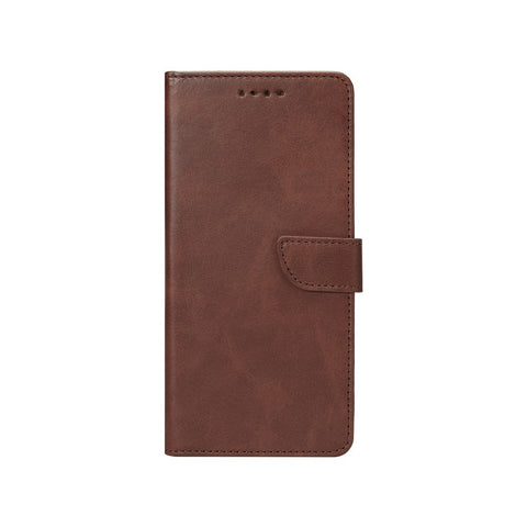 Bibliothèque Rixus pour Samsung Galaxy S25 FE Marron