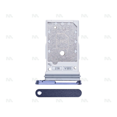 Support de carte SIM pour Samsung Galaxy S24 S921B, S24 Plus S926B - Violet cobalt - OEM