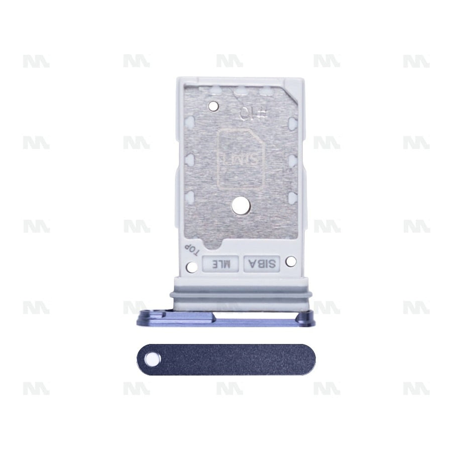 Support de carte SIM pour Samsung Galaxy S24 S921B, S24 Plus S926B - Violet cobalt - OEM