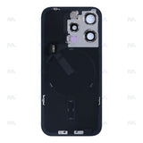 Vitre Arrière avec NFC pour Apple iPhone 15 Pro, cadre de caméra agrandi, titane blanc reconditionné