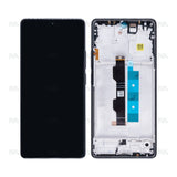Chassis + Ecran Original OEM + Vitre pour Xiaomi Redmi Note 13 Pro 4G (23117RA68G) - Noir