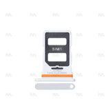 Support pour carte SIM pour Xiaomi Redmi Note 13 Pro 5G – blanc – OEM