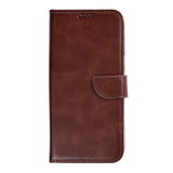 Étui Portefeuille Rixus pour Samsung Galaxy S26 FE - Marron