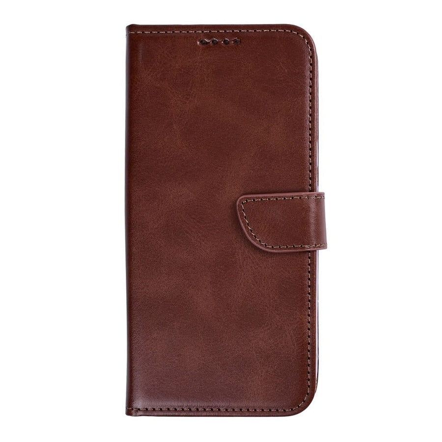 Étui Portefeuille Rixus pour Samsung Galaxy S26 FE - Marron
