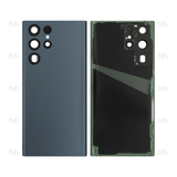 Vitre arrière pour Samsung Galaxy S22 Ultra S908B avec objectif bleu ciel OEM