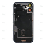 Vitre Arrière avec NFC Grand Trou Compatible pour Apple iPhone 16 Plus - Noir