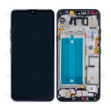 Chassis + Ecran Original OEM + Vitre pour LG Q60 (LM-X525) - Aurora Black