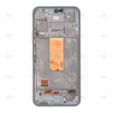 Chassis + Ecran Officiel Service Pack + Vitre pour Samsung Galaxy A54 5G A546B - Blanc