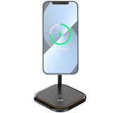 Support de recharge magnétique sans fil Rixus RXWC55 15 W noir