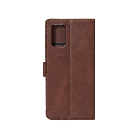 Rixus Bookcase pour Samsung Galaxy S20 FE 4G Marron