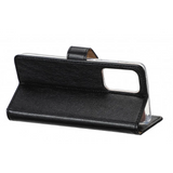 Rixus Bookcase pour Samsung Galaxy A90 5G Noir