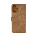 Bibliothèque Rixus pour Apple iPhone 16 - Marron clair