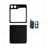 Vitre arrière pour Samsung Galaxy Z Flip5 F731B avec lentille graphite OEM