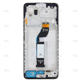 Chassis + Ecran Officiel Service Pack + Vitre pour Xiaomi Redmi 13C 4G / Poco C65 - Noir
