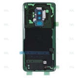 Vitre arrière pour Samsung Galaxy S9 Plus G965F avec objectif bleu corail OEM