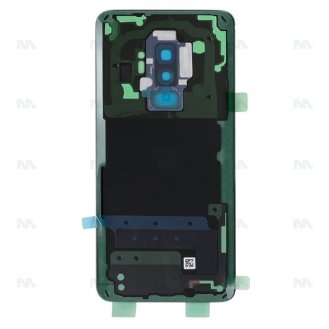 Vitre arrière pour Samsung Galaxy S9 Plus G965F avec objectif bleu corail OEM