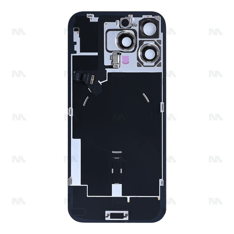 Vitre Arrière avec NFC pour Apple iPhone 16 Pro Max, cadre de caméra agrandi, titane naturel reconditionné