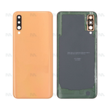 Vitre arrière pour Samsung Galaxy A50 A505F avec objectif corail OEM