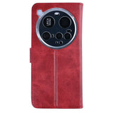 Bibliothèque Rixus pour Xiaomi 15 Ultra Rouge foncé