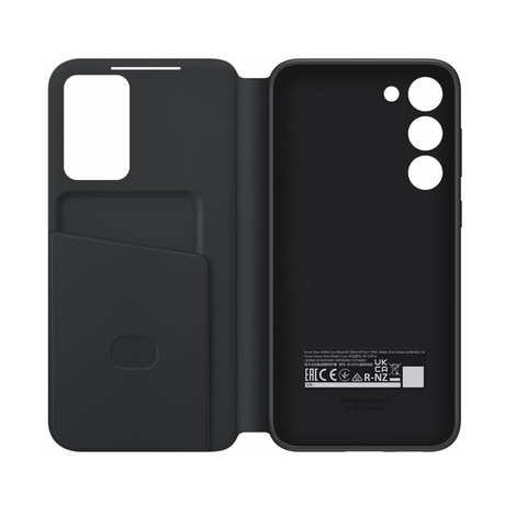 Étui portefeuille S-View pour Samsung S23 Plus S916B EF-ZS916CBEGWW - Noir - Original
