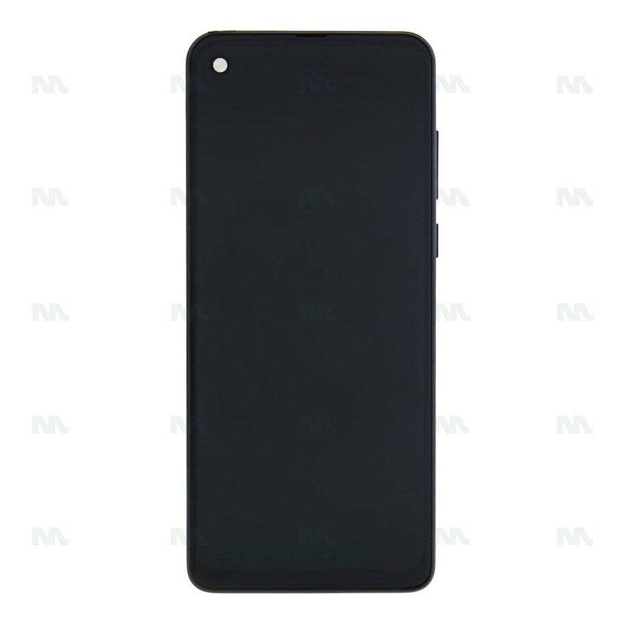 Chassis + Ecran LCD complet pour Motorola One Action (XT2013) (5D68C14737PW / 5D68C14737) - Noir