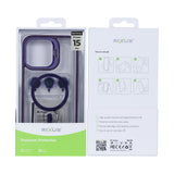 Étui Rixus Classic 03 avec MagSafe pour Apple iPhone 15 Pro Deep Purple