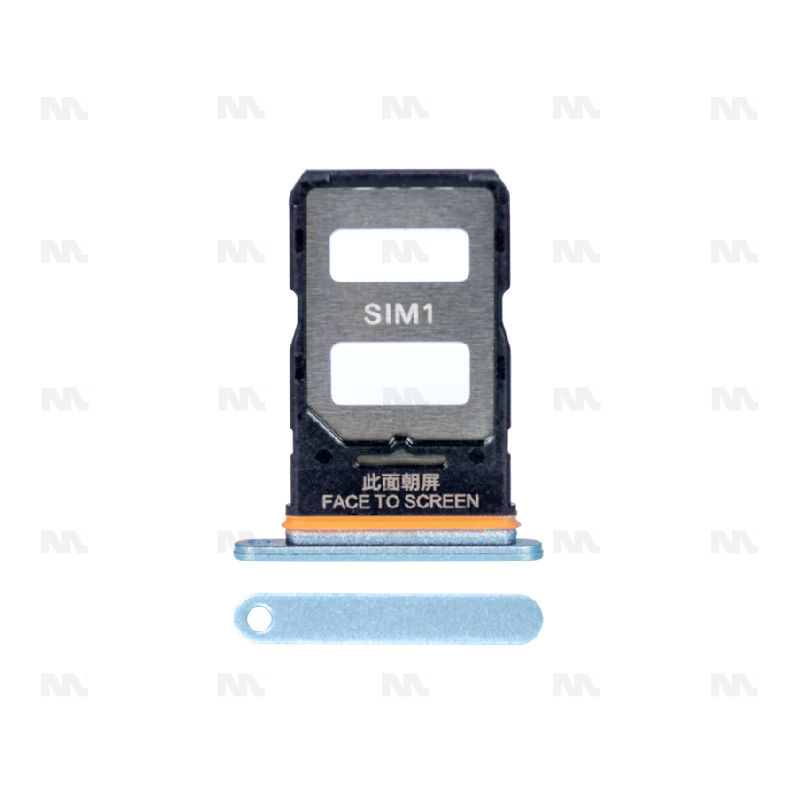 Support pour carte SIM pour Xiaomi Redmi Note 13 Pro 5G - Bleu - OEM