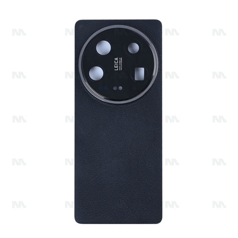 Vitre arrière pour Xiaomi 14 Ultra avec objectif – Noir – OEM