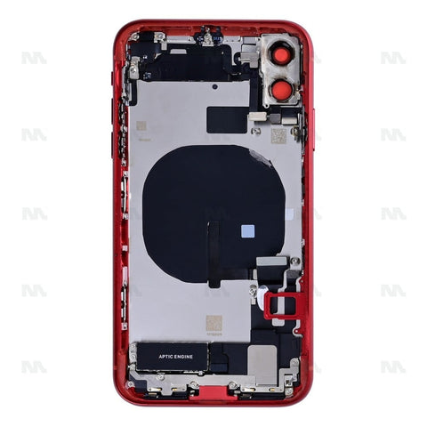 Boîtier pour Apple iPhone 11 avec petites pièces, compatible avec le modèle rouge