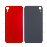 Vitre Arrière pour Apple iPhone XR, cadre de caméra agrandi rouge Compatible
