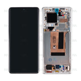 Chassis + Ecran Original OEM + Vitre pour Xiaomi 13 Ultra (2304FPN6DC) - Blanc