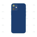 Boîtier pour Apple iPhone 12 Mini avec petites pièces, bleu, OEM