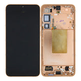 Chassis + Ecran LCD + Vitre pour Samsung Galaxy S24 Plus (SM-S926B) Sandstone Orange Pre - Assembled
