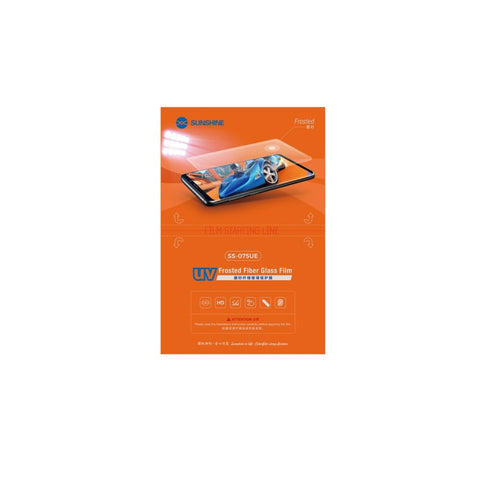 Film protecteur en fibre de verre givrée Sunshine SS-075UE UV (25 pièces)