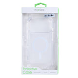 Étui anti-éclatement Rixus avec MagSafe pour Apple iPhone 17 Pro Max transparent