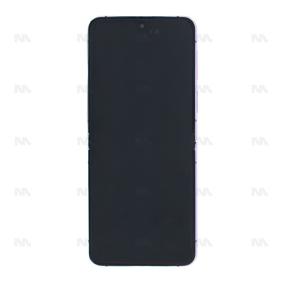 Chassis + Ecran Service Pack Original pour Samsung Galaxy Z Flip4 F721B - Bora Purple