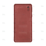 Vitre arrière pour Samsung Galaxy A01 Core A013F avec lentille rouge avec lentille OEM