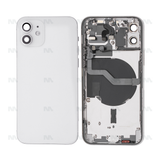 Boîtier pour Apple iPhone 12 avec petites pièces - Blanc - OEM
