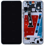 Chassis + Ecran Original Reconditionné + Vitre pour Huawei P30 Lite / P30 Lite New Edition - Pearl White