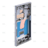 Chassis + Ecran OLED + Vitre pour Samsung Galaxy S23 Ultra S918B - Blanc Silver