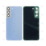 Vitre arrière pour Samsung Galaxy S22 S901B avec objectif bleu ciel OEM