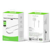 Câble de recharge rapide magnétique pour montre Rixus RXUC19, 1 m, blanc