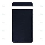 Vitre arrière pour Google Pixel 7 Pro sans objectif, noir obsidienne, OEM