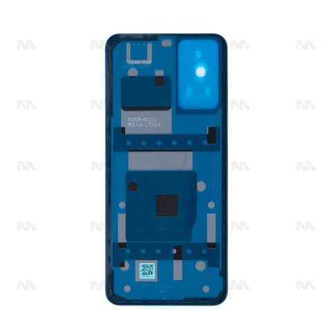 Vitre arrière pour Xiaomi Redmi Note 12S sans objectif, noir onyx, OEM