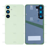 Vitre arrière pour Samsung Galaxy S24 S921B avec objectif vert jade OEM